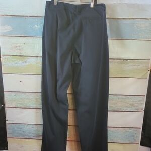 L.L. Bean Blue Trousers Classic Straight-Leg Tall